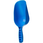 Blue Plastic Feed Scoop. 500g